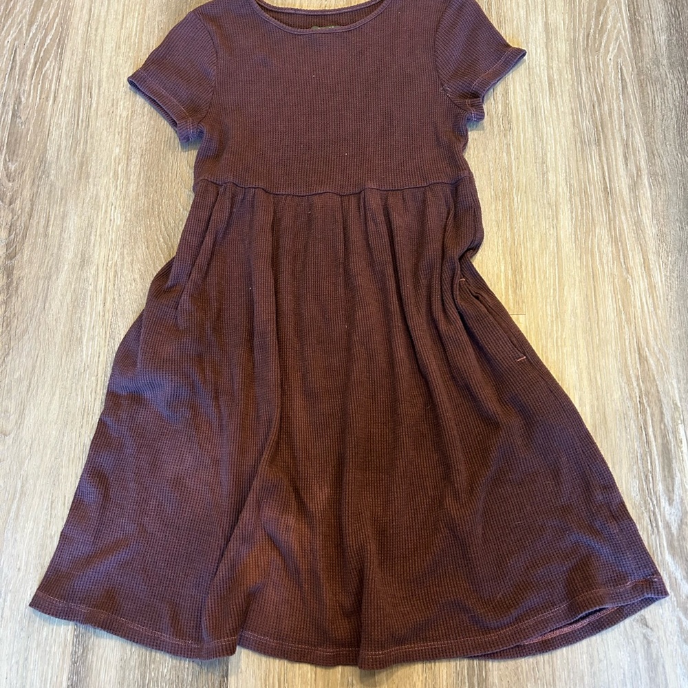 Wild Fable Casual Dress in Deep Brown